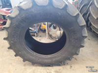 Roues, Pneus, Jantes, Barillets Jumelage Continental 580-70 R 38  en 480-70 R 28