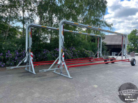 Pont d'irrigation mobile Hommes Beregeningsbrug/mobiele waterbrug