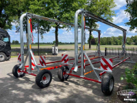 Pont d'irrigation mobile Hommes Beregeningsbrug/mobiele waterbrug