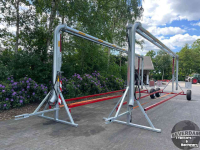 Pont d'irrigation mobile Hommes Beregeningsbrug/mobiele waterbrug