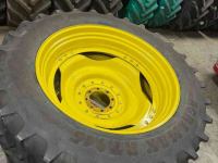 Roues, Pneus, Jantes, Barillets Jumelage  380/90R46  &  380/85R30