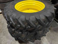Roues, Pneus, Jantes, Barillets Jumelage  380/90R46  &  380/85R30