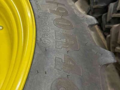 Roues, Pneus, Jantes, Barillets Jumelage  380/90R46  &  380/85R30