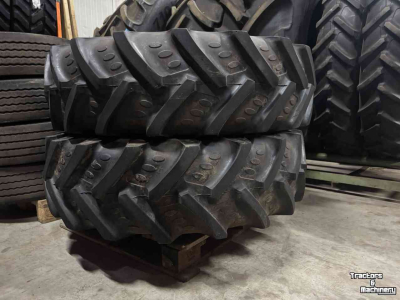 Roues, Pneus, Jantes, Barillets Jumelage  380/90R46  &  380/85R30