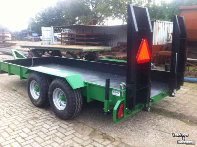 Semi-remorque surbaissé Heuvelmans Transportwagen