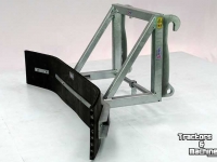 Rabot caoutchouc Qmac Modulo Gummischieber für Gelände 2.40 mtr anbau Volvo L50- L60-L90