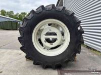 Roues, Pneus, Jantes, Barillets Jumelage BKT Agrimax Banden 480/70R34 en 380/70R24 Verstelbare Velgen