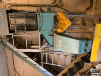 Peseuses Pro-Pak Weeglijn, opvoerelevator, 2000 EW weger, poetmachine