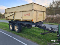 Benne agricole Agromet T046 tandemas kipper in goede staat