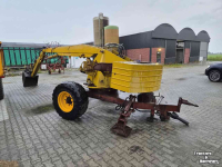 Chargeuse pelleteuse  getrokken kraan