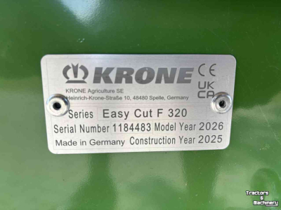 Faucheuse Krone Easycut F320 Gen2