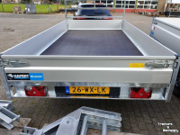 Semi-remorque surbaissé Hapert Azure H2 - 335x180. 2700 KG aanhangwagen geremd