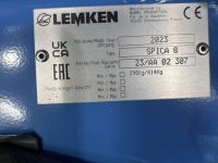 Distributeur d‘engrais Lemken Spica 8/1500
