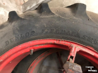 Roues, Pneus, Jantes, Barillets Jumelage Dunlop Fieldmax 13.6/12-38 dubbellucht