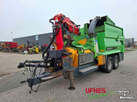 Broyeur de bois Heizohack HM 8-400 KLC Cipper Combi + Houtkraan