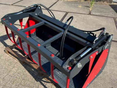 Godet de chargeur frontal  GRONDBAK GRIJPBAK GRIJPER 180 CM EURO MULTIBAK PELIKAANBAK