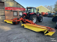 Faucheuse Fella SM 911 TL triplemaaier, vlindermaaier weidebouwmachines