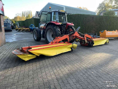 Faucheuse Fella SM 911 TL triplemaaier, vlindermaaier weidebouwmachines