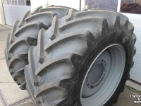 Roues, Pneus, Jantes, Barillets Jumelage Michelin 600/60R30 trekkerbanden voorbanden tractorprofiel op wiel velg 10 gaats