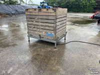 Machine de lavage caisses  Zelfbouw kistenwasser