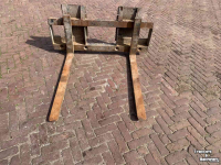 Fourches à palettes Mustang Palletvork 100 cm met Mustang aanspan
