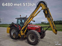 Tracteur Massey Ferguson 6480 + Herder 513 LSH