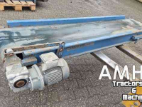 Convoyeur  2100X400 TRANSPORTBAND VLAKKE BAND FLAT BELT CONVEYOR BELT FLACHBAND FÖRDERBAND