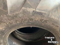 Roues, Pneus, Jantes, Barillets Jumelage BKT 12.5/80-18
