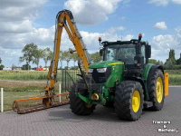 Tracteur John Deere 6155R + HERDER