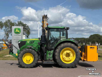 Tracteur John Deere 6155R + HERDER