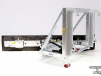 Rabot caoutchouc Qmac 270 HYDR SCHUIN + HOEK JCB Q-FIT
