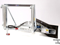 Rabot caoutchouc Qmac 270 HYDR SCHUIN + HOEK JCB Q-FIT