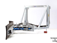 Rabot caoutchouc Qmac 270 HYDR SCHUIN + HOEK JCB Q-FIT