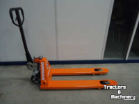 Transpalette Doosan 2500 kg Palletwagen met gewicht idicatiemeter