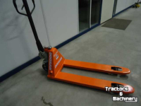Transpalette Doosan 2500 kg Palletwagen met gewicht idicatiemeter