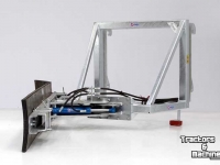 Rabot caoutchouc Qmac Modulo rubber voerschuiven JCB Q-fit aanbouw