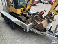 Mini pelleteuse Caterpillar 301.8 Next Gen incl aanhanger