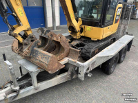 Mini pelleteuse Caterpillar 301.8 Next Gen incl aanhanger