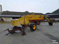 Pelleteuse  getrokken kraan