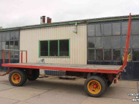 Remorque  Balenwagen aanhangwagen aanhanger 4-wielige wagen kar balenkar