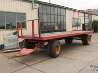 Remorque  Balenwagen aanhangwagen aanhanger 4-wielige wagen kar balenkar