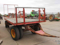 Remorque  Balenwagen aanhangwagen aanhanger 4-wielige wagen kar balenkar