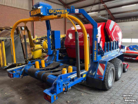 Enrubanneuse Lely Welger RP 245 Profi pers, Goweil G5040 kombi short