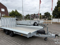 Remorque automobile jusqu’ à 3500 Kg  ACTIE Vlemmix machinetransporter 3 x 1,5