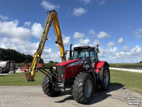 Tracteur Massey Ferguson 6490 met herder MBK503LSH
