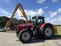 Tracteur Massey Ferguson 6490 met herder MBK503LSH