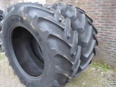 Roues, Pneus, Jantes, Barillets Jumelage Michelin 600/65r38