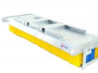 Balayeur Qmac 250 cm 12 rijen borstels - Multi blokbezem - blokveger
