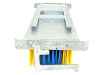 Balayeur Qmac 250 cm 12 rijen borstels - Multi blokbezem - blokveger