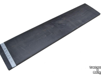 Rabot caoutchouc Qmac RUBBERMAT 2.50 ZONDER STAAL